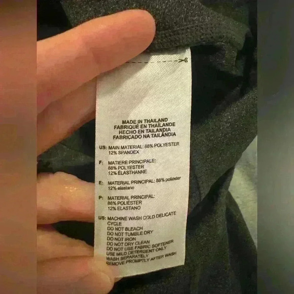 Women’s Gray Adidas Workout Capris - Picture 5 of 8